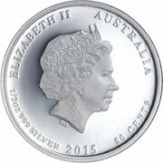 50 Cents - Elizabeth II 4th Portrait - 1915 Bravest of the Brave obverse image