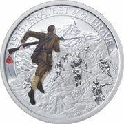 50 Cents - Elizabeth II 4th Portrait - 1915 Bravest of the Brave, Australia, 2015 reverse image