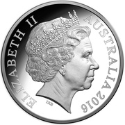 50 Cents - Elizabeth II 4th Portrait - 50th Anniversary of Decimal Currency - Silver Proof obverse image