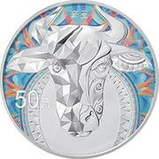 50 Yuan Year of the Ox, China, 2021 reverse image