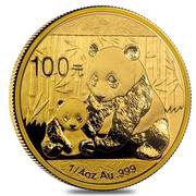 100 Yuan Panda, China, 2012 reverse image
