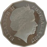 50 Cents - Elizabeth II 4th Portrait - Pride and Passion - 1967 Referendum - Silver Proof obverse image
