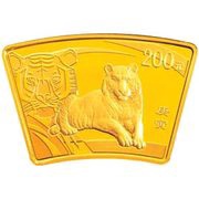 200 Yuan Year of the Tiger, China, 2010 reverse image