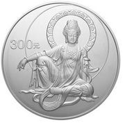 300 Yuan Goddess Kuan Yin, China, 2003 reverse image
