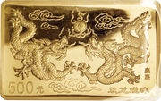 500 Yuan Year of the Dragon, China, 2000 reverse image