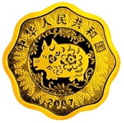 10 000 Yuan Year of the Pig obverse image