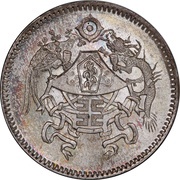 1 Jiao "Twelve Symbols national emblem" type obverse image