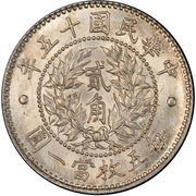 2 Jiao "Twelve Symbols national emblem" type reverse image