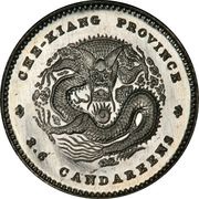 5 Fen - Guangxu Pattern, China, 1902 reverse image