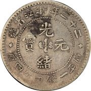 20 Fen - Guangxu Eight characters obverse image