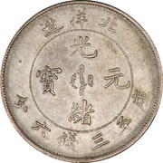 50 Fen - Guangxu Pei Yang obverse image