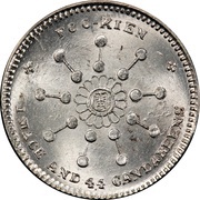 2 Jiao - Guangxu, China, 1911 reverse image