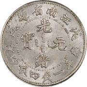 20 Fen - Guangxu Uncircled dragon obverse image