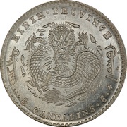 50 Fen - Guangxu, China, 1898-1908 reverse image
