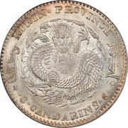50 Fen - Guangxu, China, 1901-1905 reverse image