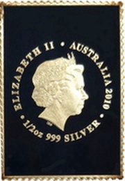 60 Cents - Elizabeth II 4th Portrait - Mary MacKillop - Stamp Shaped obverse image