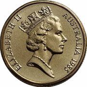 1 Dollar - Elizabeth II 3rd Portrait - Mob of Roos obverse image