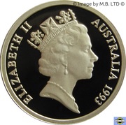 1 Dollar - Elizabeth II 3rd Portrait - Landcare Australia - Silver Proof obverse image