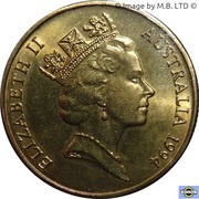 1 Dollar - Elizabeth II 3rd Portrait - Dollar Decade obverse image