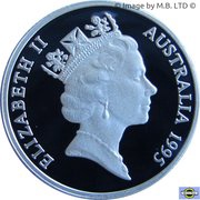 1 Dollar - Elizabeth II 3rd Portrait - Banjo Paterson - Silver Proof obverse image
