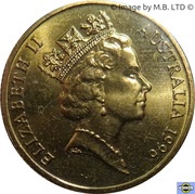 1 Dollar - Elizabeth II 3rd Portrait - "Father of Federation" obverse image