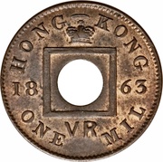 1 Mil - Victoria obverse image