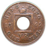 1 Mil - Victoria obverse image