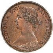 1 Cent - Victoria Trial Strike obverse image