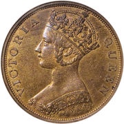 1 Cent - Victoria obverse image