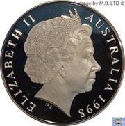 1 Dollar - Elizabeth II 4th Portrait - Australia's New Parliament House obverse image