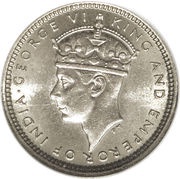 5 Cents - George VI obverse image