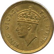 5 Cents - George VI obverse image