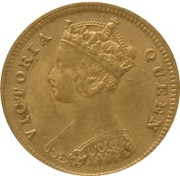 10 Cents - Victoria Piedfort Trial Strike obverse image