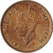 10 Cents - George VI obverse image