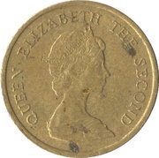 10 Cents - Elizabeth II 2nd portrait obverse image