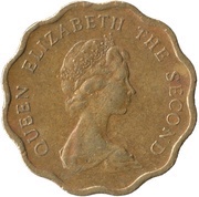 20 Cents - Elizabeth II 2nd portrait obverse image