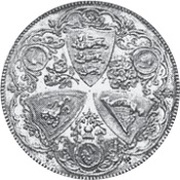 ½ Dollar - Victoria Trial Strike, China, 1863 reverse image