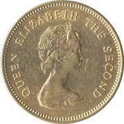 50 Cents - Elizabeth II 2nd portrait obverse image