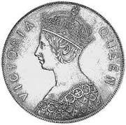 1 Dollar - Victoria Trial Strike obverse image
