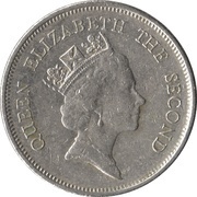 1 Dollar - Elizabeth II 3rd portrait obverse image