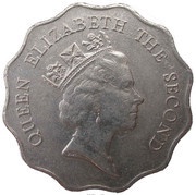 2 Dollars - Elizabeth II 3rd portrait obverse image