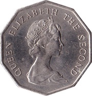 5 Dollars - Elizabeth II 2nd portrait obverse image