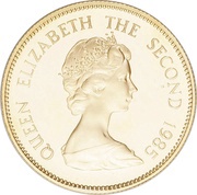 1000 Dollars - Elizabeth II Ox obverse image