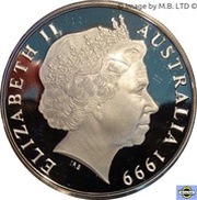 1 Dollar - Elizabeth II 4th Portrait - Majestic Images - Silver Proof obverse image
