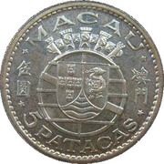 5 Patacas Pattern reverse image