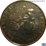1 Dollar - Elizabeth II 4th Portrait - Australia's First Victoria Cross obverse image
