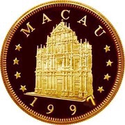 500 Patacas Year of the Ox obverse image