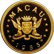 1000 Patacas Year of the Ox obverse image