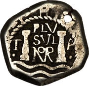 1 Real - Felipe V, Colombia, 1702-1732 reverse image