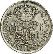 1 Real - Carlos III obverse image